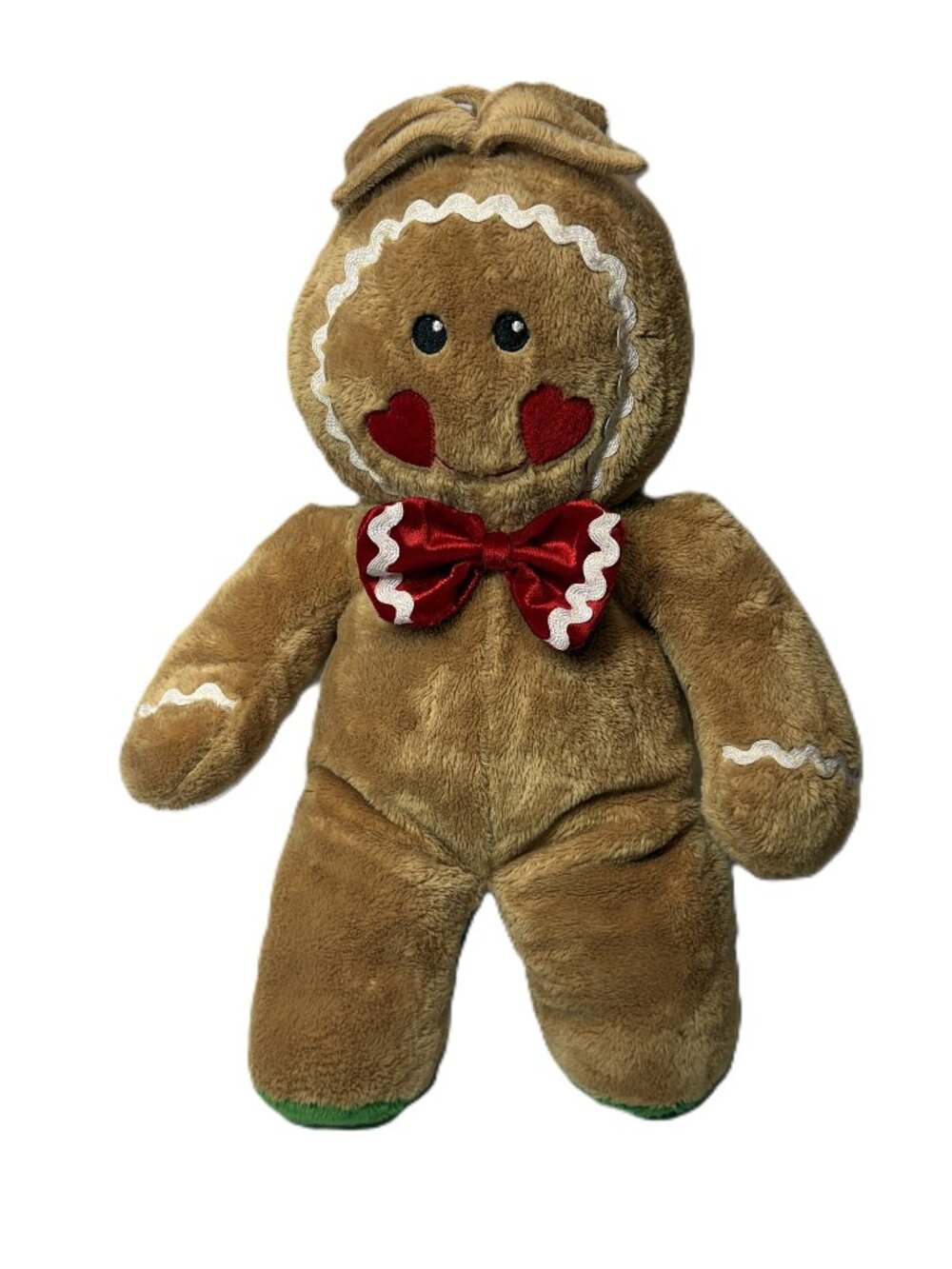 Dan Dee Collector’s Choice Gingerbread Man Plush Christmas Holiday Stuffed Toy